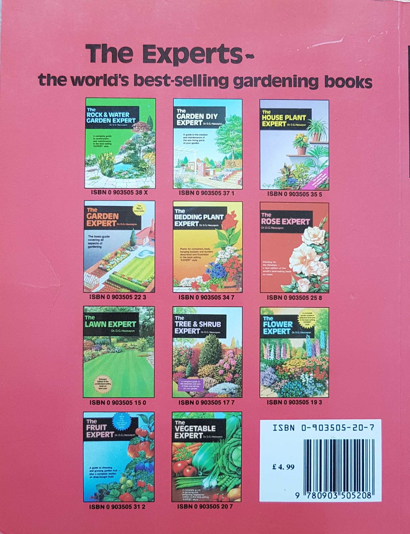 Back cover of 0-903505-20-7